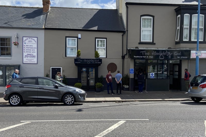 The Almighty Cod has a 4.5 out of 5 star rating out of 2000 Google reviews. One customer described it as "one of the best in the North East for fish and chips" with another describing it as "absolutely perfect."