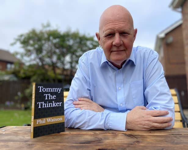 Phil Watson publishes his first fiction novel Tommy The Thinker. Tommy The Thinker is a crime fiction novel about a Hartlepool man named Tommy Flounders. It follows the life of Tommy from the age of 14 as he runs errands for a local gangster, to his life at the age of 71.