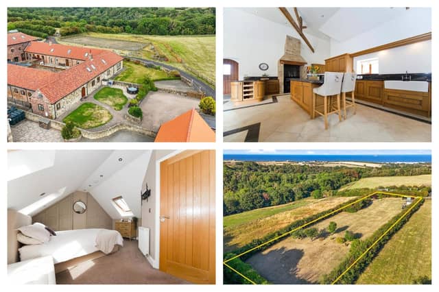 Take a look inside this three-bed barn conversion in Hart.