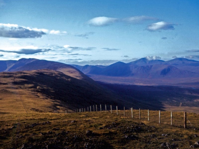 Probably the most popular climb in the Galloway Hills, the Merrick is the highest mountain in South West Scotland and offers a clear path alongside panoramic views over the Galloway Forest Park,  Northern Ireland and the Isle of Man.