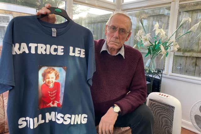 Richie Lee at home in Hartlepool with the t-shirt he and fellow veterans will wear in his march on Downing Street.
