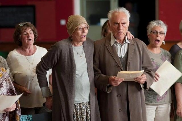 Legendary names Terence Stamp and Vanessa Redgrave, centre, led an impressive cast in a 2012 movie largely filmed in County Durham. Locations included Wheatley Hill.