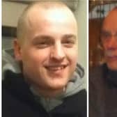Peter Cooke junior (left) and his dad Peter senior died in an incident in Eaglesfield Road, Hartlepool on Friday, March 15. (Photo: Cleveland Police)