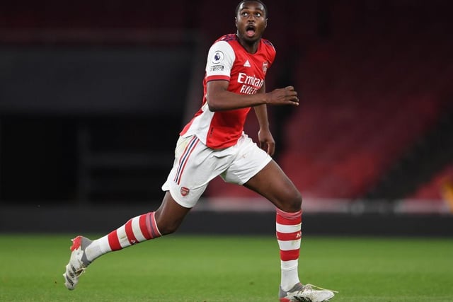 Young centre-back Dinzeyi has featured on both sides of the North London divide but was released from Arsenal in the summer. The defender had a brief loan spell at Carlisle United last season. (Photo by David Price/Arsenal FC via Getty Images)