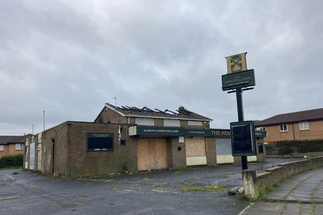 The former pub has been hit by multiple fires since it closed./Photo: Cleveland Fire Brigade