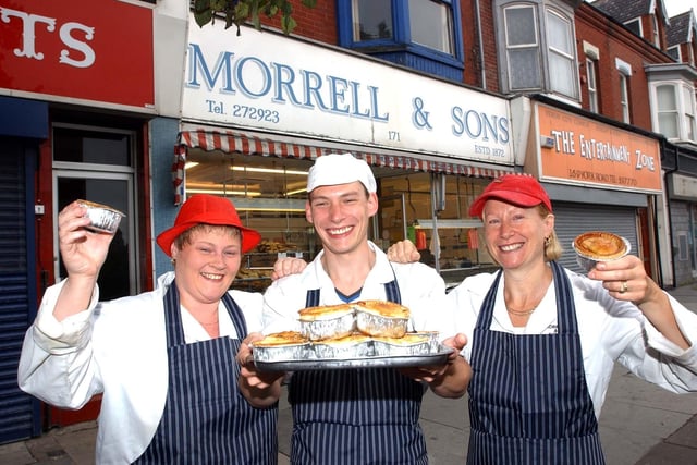 Morrells & Sons introduces new breakfast pies in 2003.