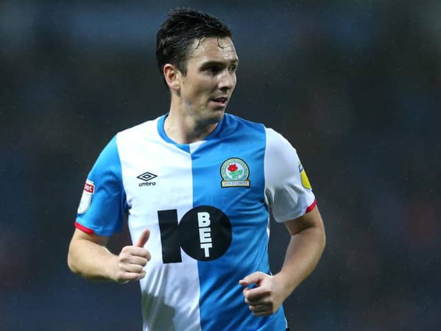 Stewart Downing playing for Blackburn Rovers.