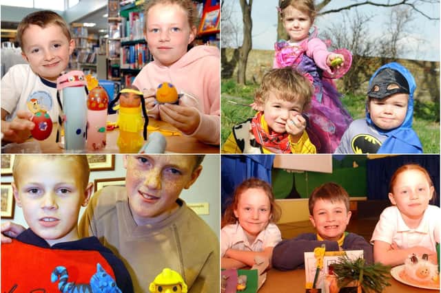 Easter egg scenes from Clavering, Golden Flatts, Owton Manor, Seaton Carew and more.