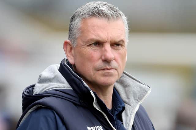 John Askey admits he was keen to keep hold of Euan Murray but understands his Hartlepool United exit. (Photo: Mark Fletcher | MI News)