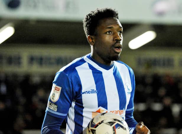 Timi Odusina joined Bradford City after rejecting a new deal with Hartlepool United. Picture by FRANK REID