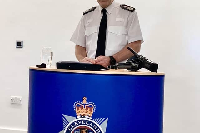 Chief Constable Mark Webster responding to the latest Cleveland Police inspection report.