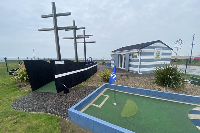 Situated right next to the sea, Lofty's offers crazy mini golf with an unrivalled view.