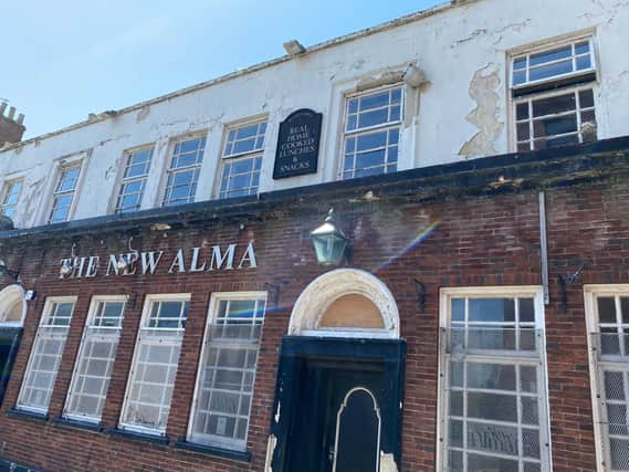 There are fears that plans to transform the derelict New Alma, in Hartlepool, into a bar, restaurant and hotel could be threatened by planning restrictions.