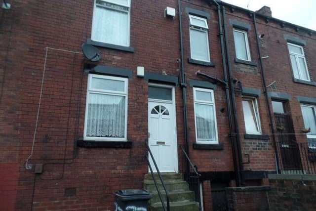 This two-bedroom, terrace home on Conway Drive, Leeds, is on the market for £85,000 with Moorland Property Services.