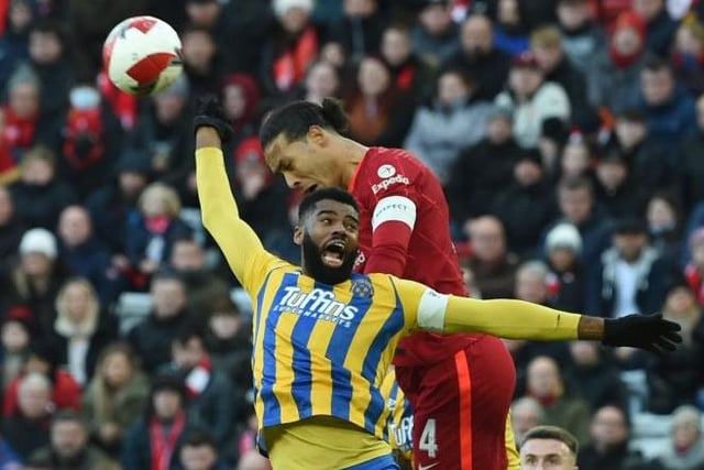 Ebanks-Landell was surprisingly not offered a contract by Shrewsbury Town despite featuring regularly in League One. The 29-year-old would be something of a coup for Pools with the defender likely to have plenty of suitors but it is a position they will need to strengthen (Photo by John Powell/Liverpool FC via Getty Images)