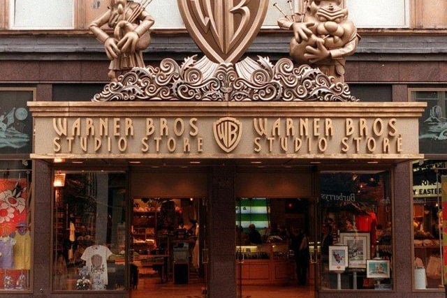 The much-loved Warner Bros Studio Store in Buchanan Street.