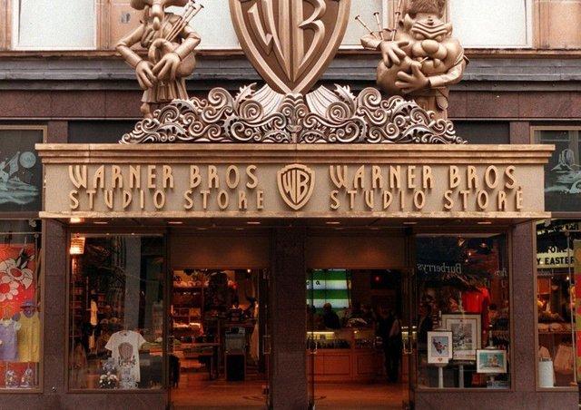 The much-loved Warner Bros Studio Store in Buchanan Street.