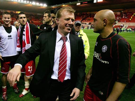 Steve McClaren led Middlesbrough to the UEFA Cup final in 2006.