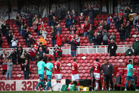 Middlesbrough fans at the Riverside.