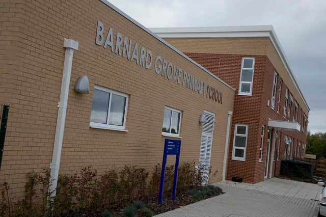Barnard Grove Primary School in Hartlepool Picture: DAVID WOOD