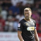 Nicky Featherstone is set for a spell out of the Hartlepool United side after injury in Colchester United draw. (Credit: Tom West | MI News)