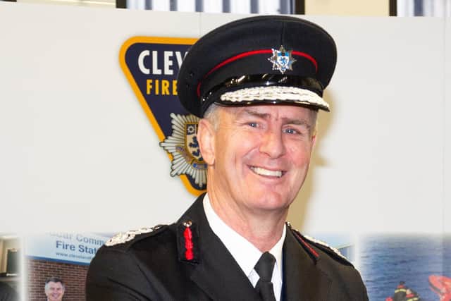 Cleveland Police Chief Fire Officer Ian Hayton.