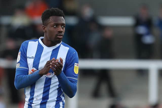 Timi Odusina has left Hartlepool United after declining a new contract with the club. (Credit: Mark Fletcher | MI News)