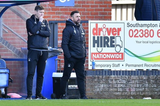 The Pools boss has challenged his players to finish the National League season on at least 60 points, which would mean Pools pick up seven from their final four games.