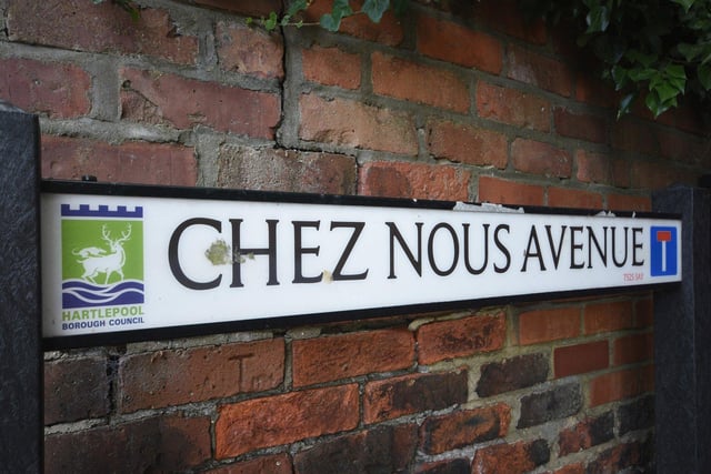 The French origin could trip you up as the Z in Chez and S in Nous are silent, giving you 'Shay Noo' Avenue.