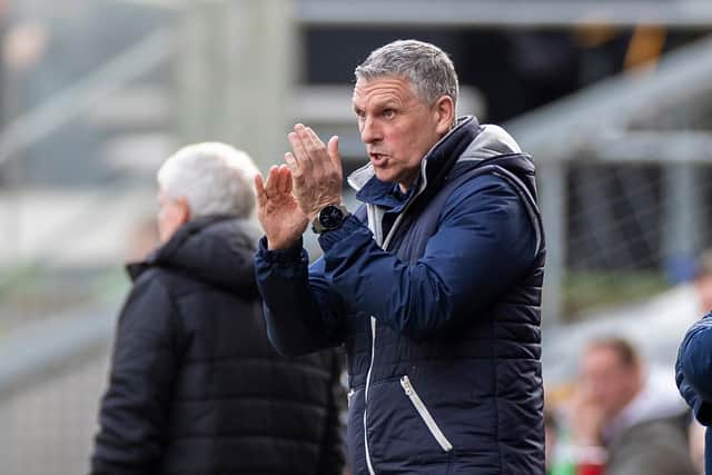 John Askey is confident his Hartlepool United side are getting closer to three points ahead of Leyton Orient clash. (Photo: Mike Morese | MI News)
