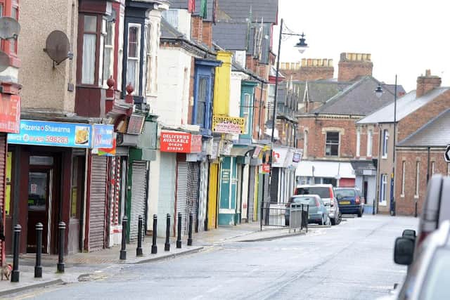 Police are investigating a reported robbery in Hartlepool's Murray Street in the early hours of Saturday morning.