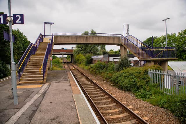 Billingham Railway Station.