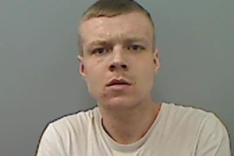 Alderson, 20, of no fixed address, was sentenced to 44 months of youth detention after admitting three counts of burglary, four vehicle thefts and assaulting an emergency worker. Some of the offences were committed in Hartlepool.