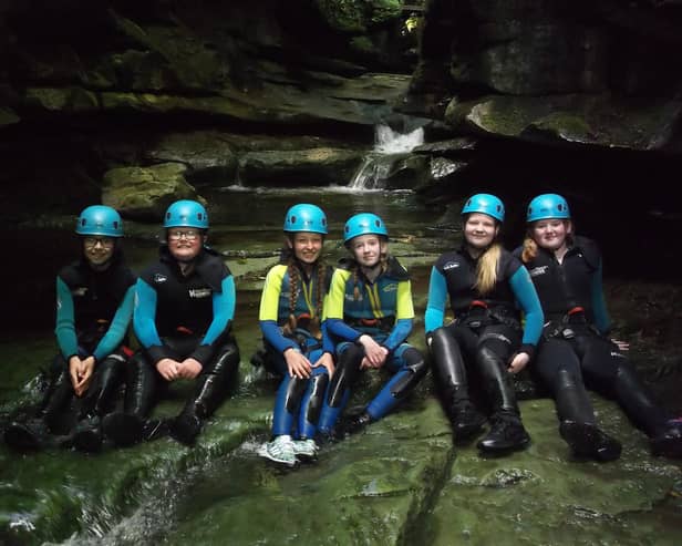 The brave pupils tackled a range of challenges on their adventurous day out.