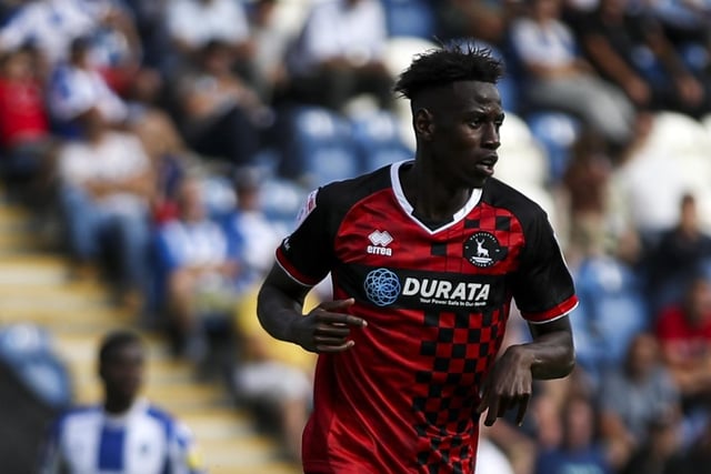 Oduor is one of a number of players who could be vying for a spot in the forward line with Josh Umerah and possibly Jack Hamilton set to miss the trip to Barrow. (Credit: Tom West | MI News)