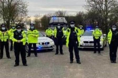 The police and council operation to tackle road issues across Hartlepool.