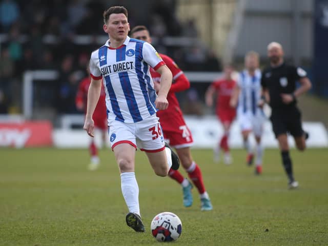 Connor Jennings reflected on Hartlepool United's 1-1 draw with Leyton Orient. (Photo: Michael Driver | MI News)