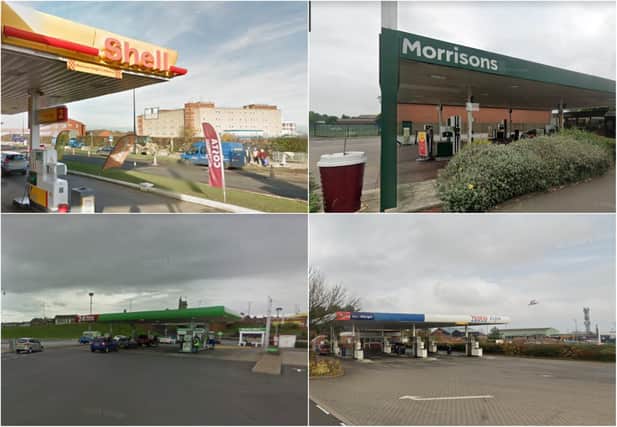 Some of the cheapest places where you can buy petrol in Hartlepool./Photo: Google Maps