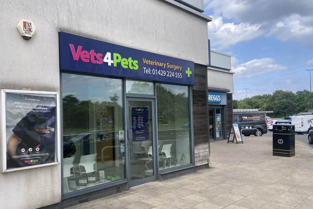 Vets4Pets in Hartlepool was 'catastrophically' damaged in a break-in late on Thursday evening (June 22)./Photo:Frank Reid
