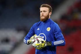 Scotland international Zander Clark is said to be on Middlesbrough's watch list this summer. (Photo by Ian MacNicol/Getty Images)