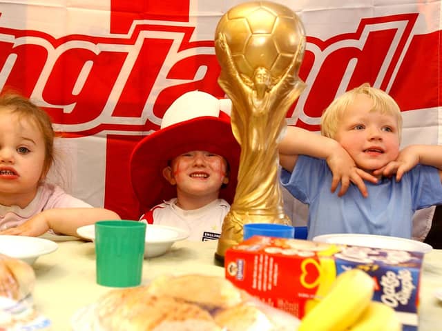 The Masefield Road nursery enjoyed a breakfast with a World Cup theme in 2006. Remember this?