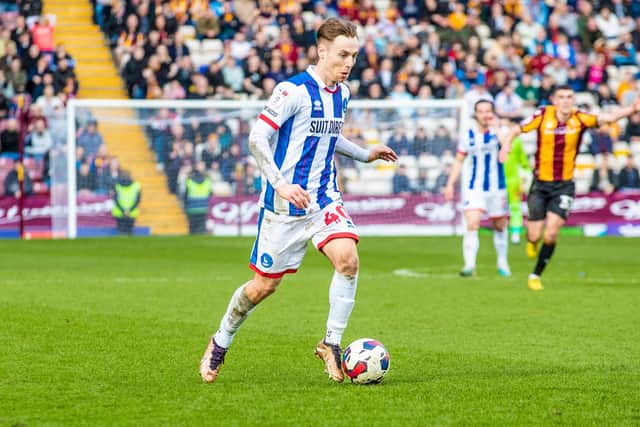 Dan Kemp has impressed during his loan move at Hartlepool United. (Photo: Mike Morese | MI News)