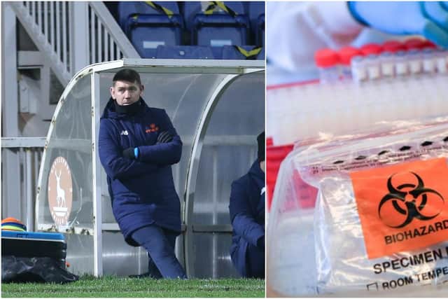 Hartlepool United manager Dave Challinor believes clubs should be able to get regular access to coronavirus tests.