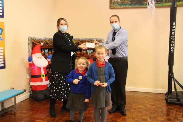 Throston Primary School pupils also raised money for the intensive care team./Photo: University Hospital of North Tees