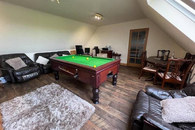A further room on the first floor is an excellent multi-use room and could perhaps be utilised as a family or games room.