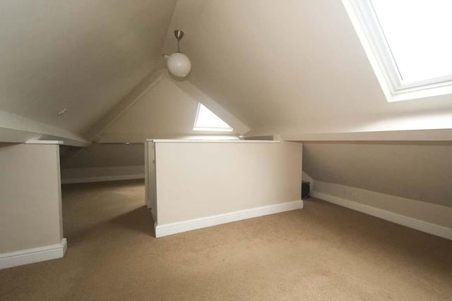 There is a handy loft conversion on the second floor of the home.