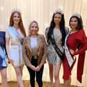 Ali Jane, owner of Ali Jane Boutique, with models who took part in the 2022 event.