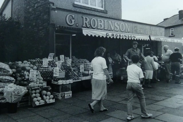 Do you remember getting your fruit from G. Robinson?
