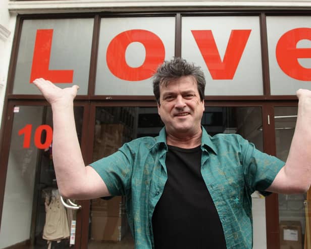 Les McKeown during a photocall to celebrate the release of the band's career retrospective boxset, 'Rollermania'