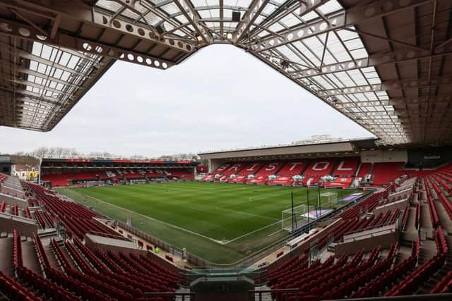 Ashton Gate, the home of Sky Bet Championship club Bristol City, will host this season's National League play-off final (Photo by Marc Atkins/Getty Images)